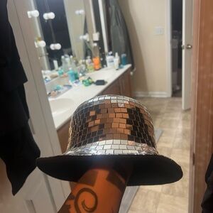 Disco ball hat